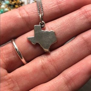 James Avery texas shaped necklace